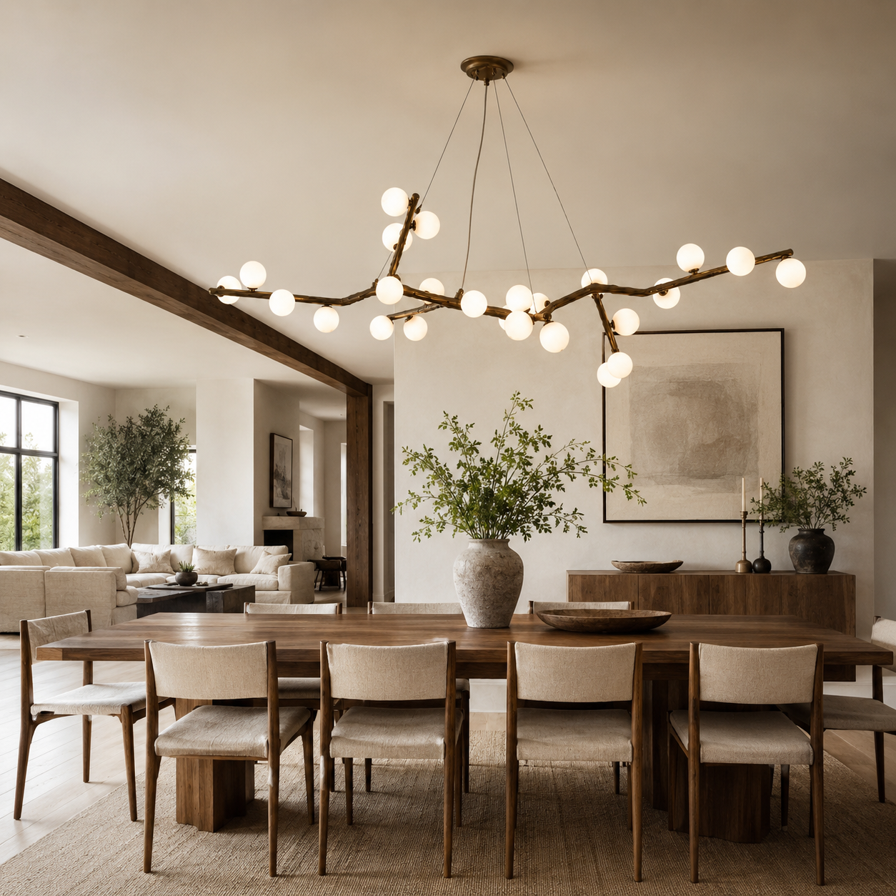 Luma Canopy Branch Chandelier Glowryte