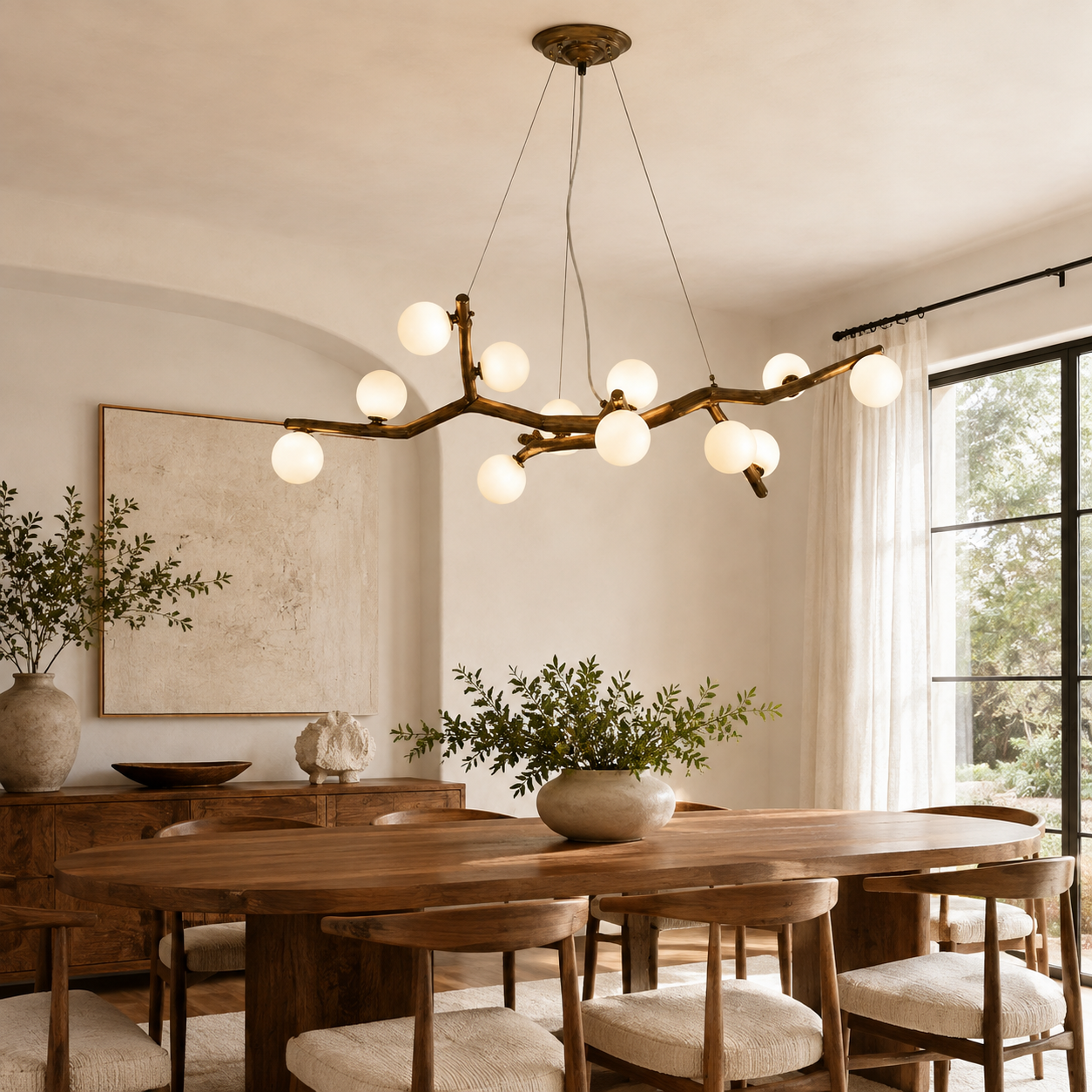 Luma Canopy Branch Chandelier Glowryte