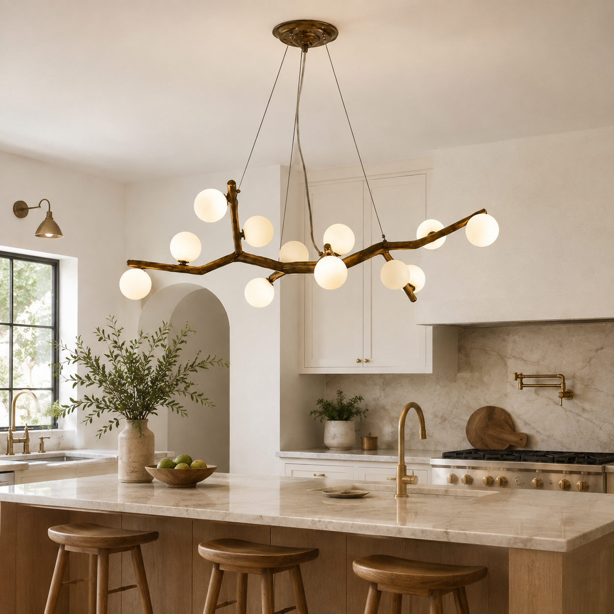 Luma Canopy Branch Chandelier Glowryte
