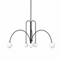 Lumen Orb Multi-Arm Chandelier