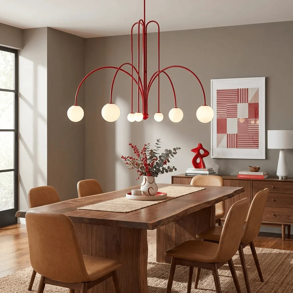 Lumen Orb Multi-Arm Chandelier