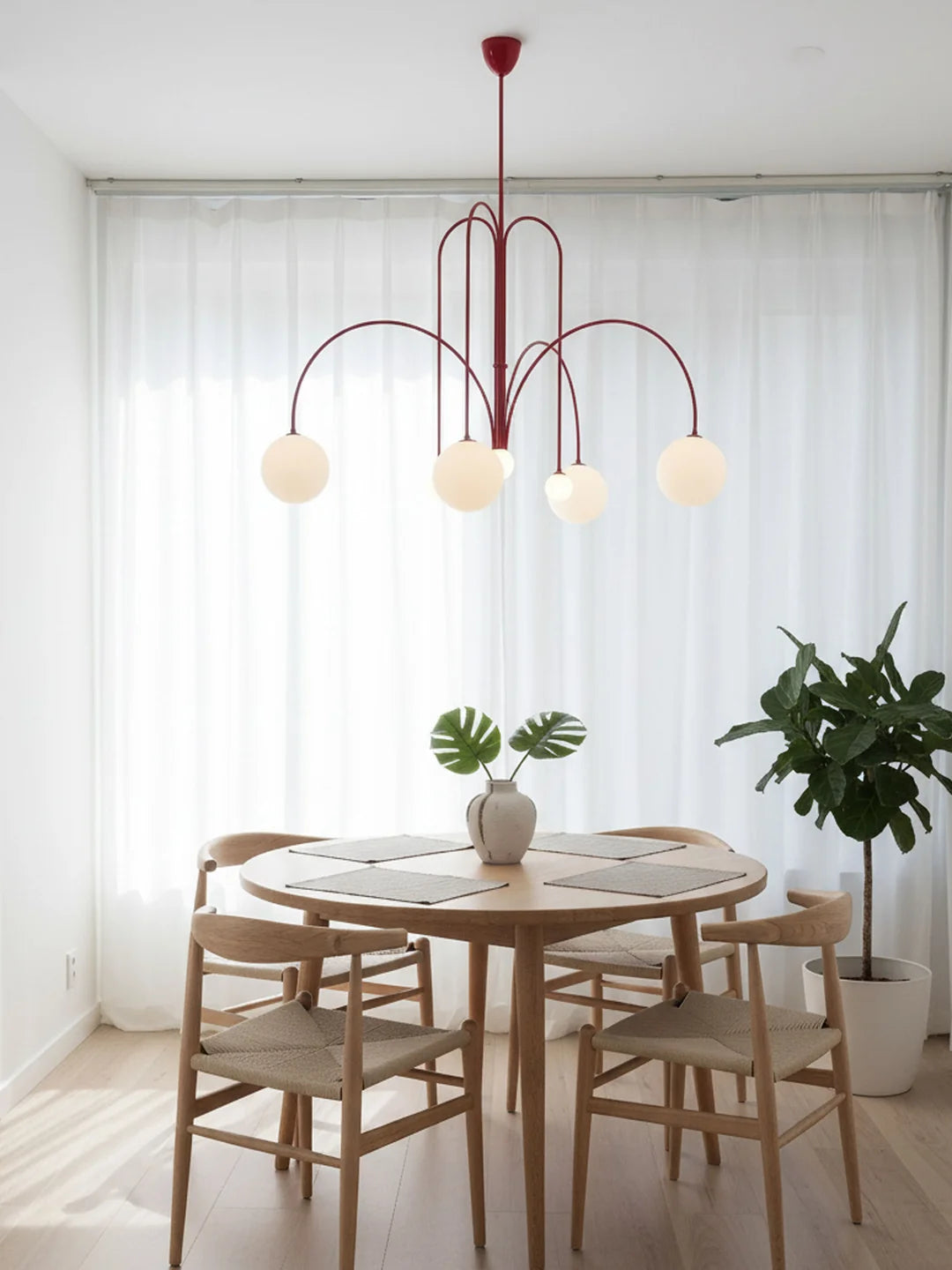 Lumen Orb Multi-Arm Chandelier