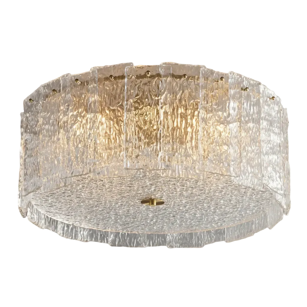 Mira Drum Flush Mount Glowryte