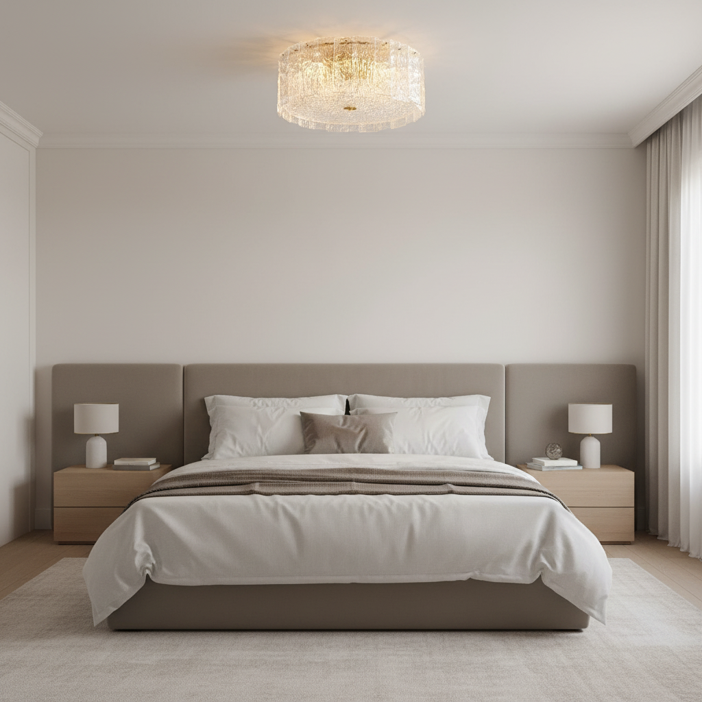 Mira Drum Flush Mount Glowryte
