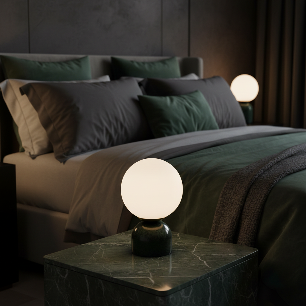 Orla Globe Table Lamp Glowryte