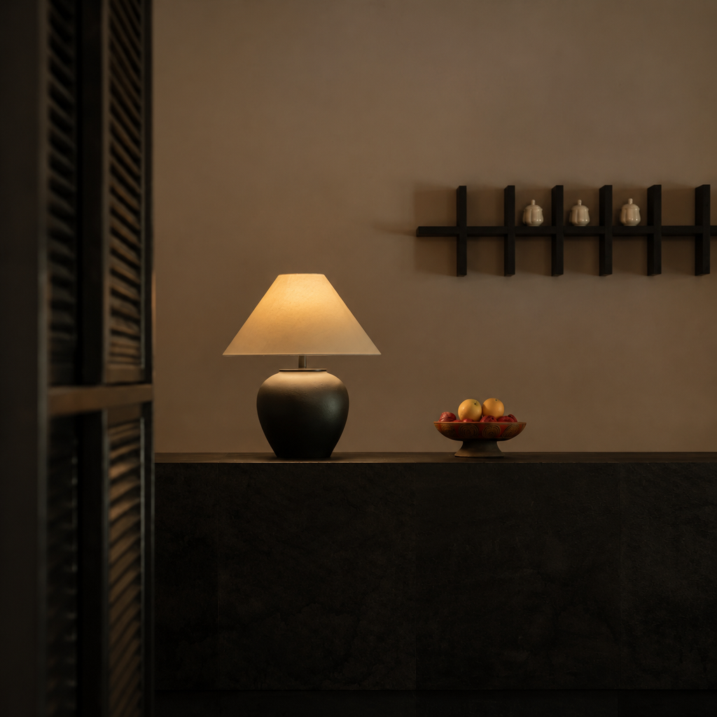 Maison Ceramic Table Lamp