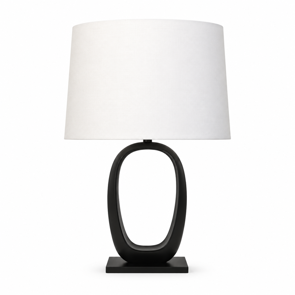 Lucien Sculptural Cast Bronze Table Lamp Glowryte