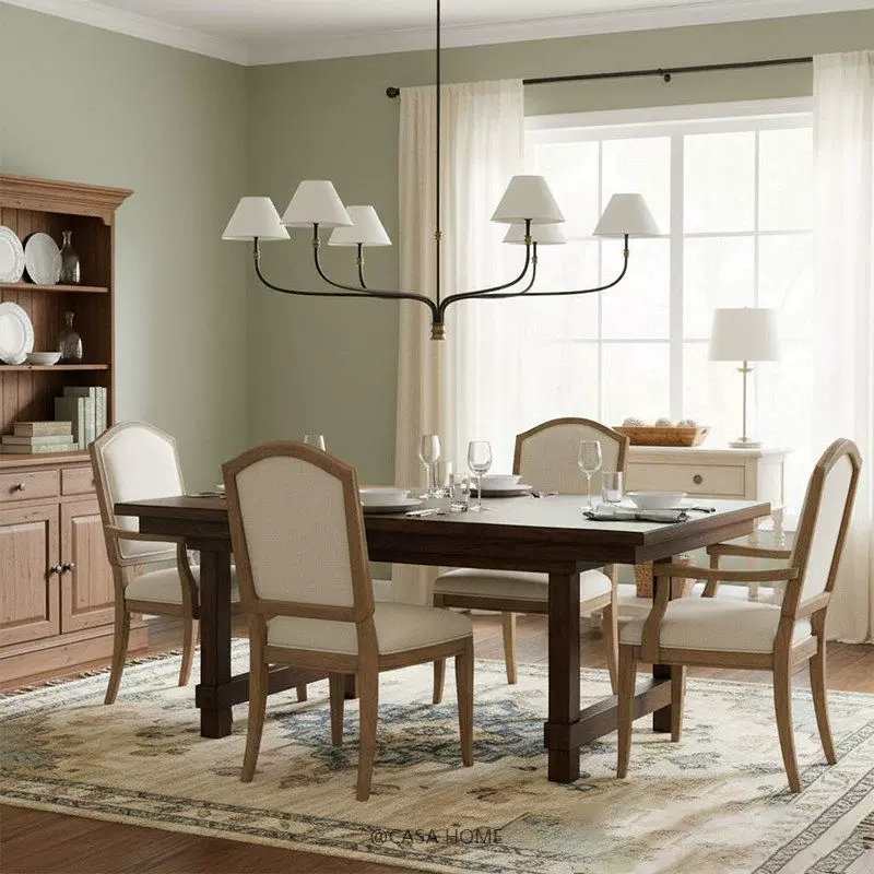 Modern Minimalist Fabric Shade Chandelier Glowryte