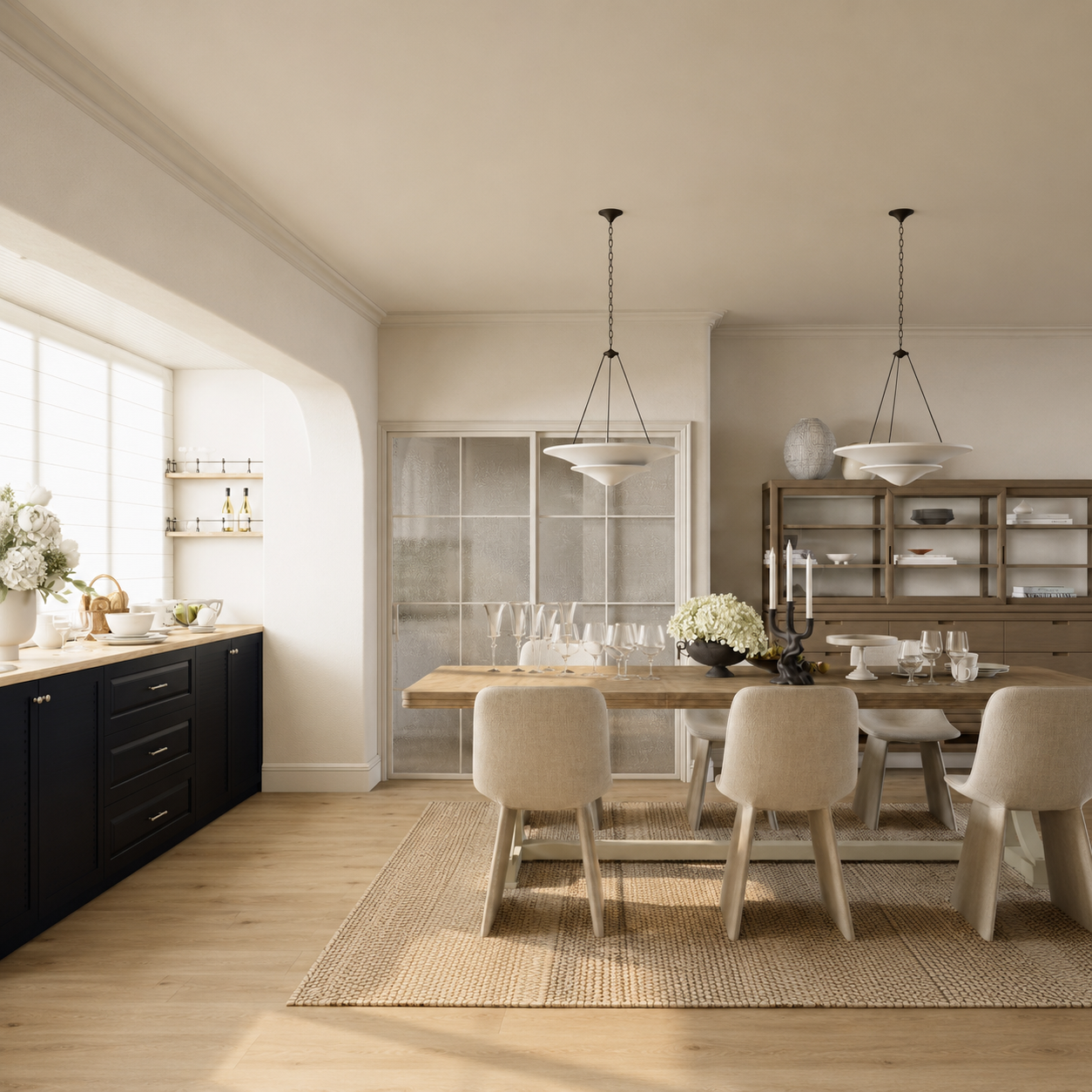 Mollino Medium Tiered Chandelier Glowryte