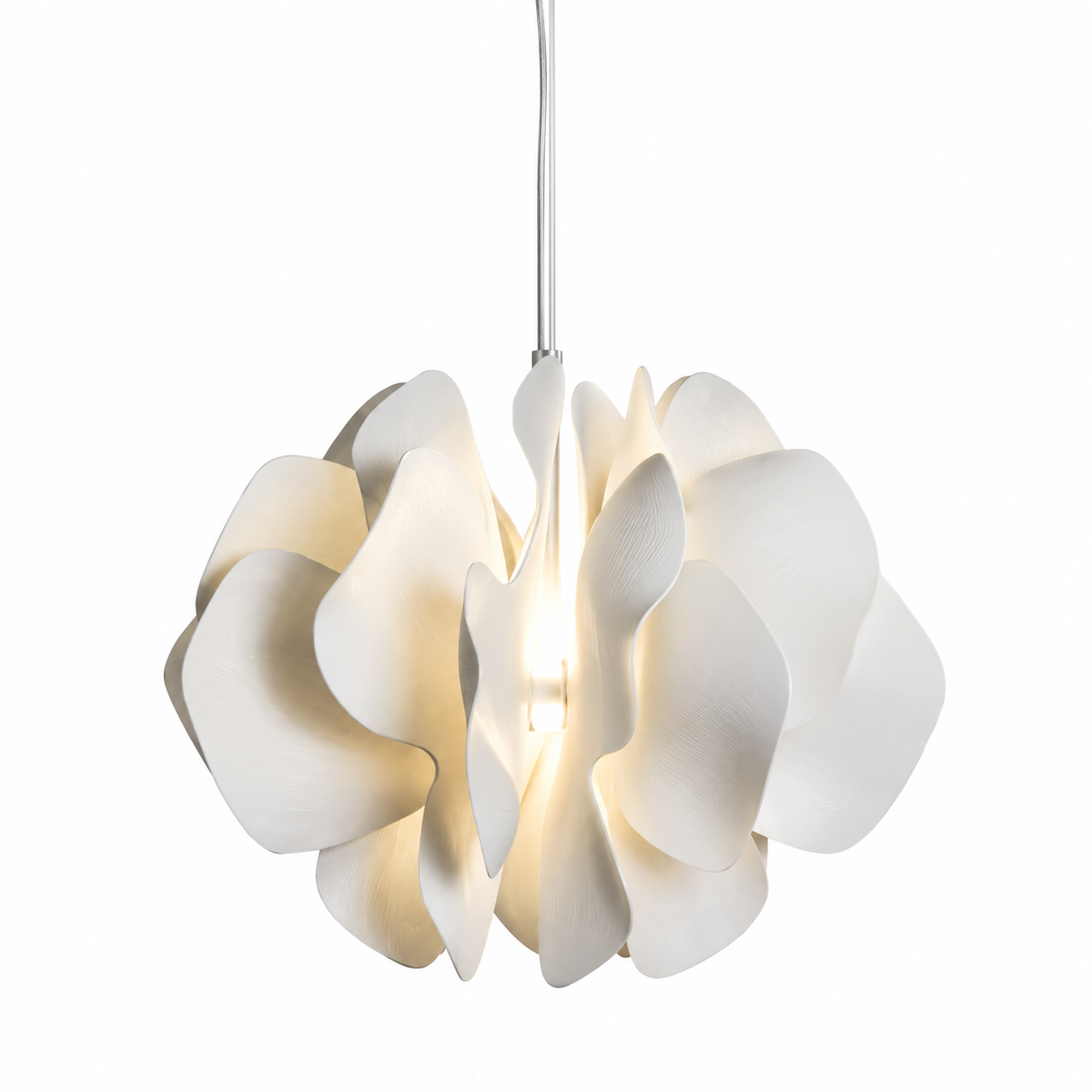 Nightbloom Ceramic Petal Chandelier