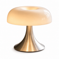 Noma Mushroom Glass Table Lamp Glowryte