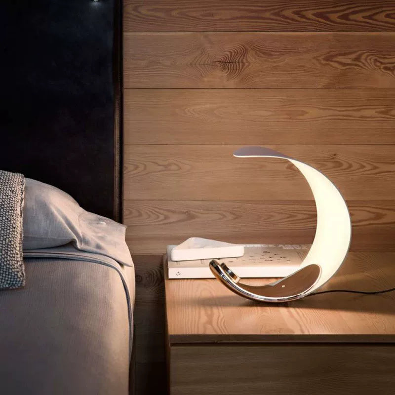 Selene Crescent Table Lamp Glowryte
