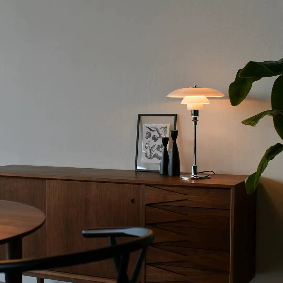Dome Glass Table Lamp Glowryte