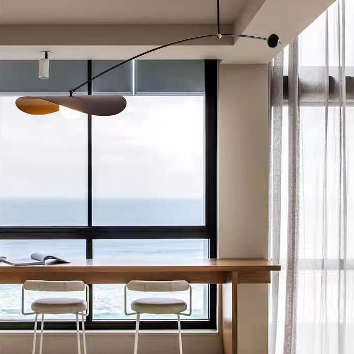Arco Pivot Single-Arm Pendant Light