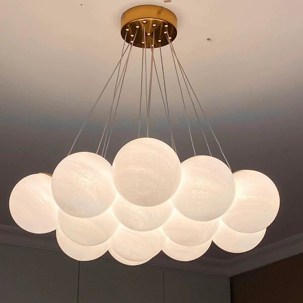 Orla Multi-Arm Globe Chandelier Glowryte