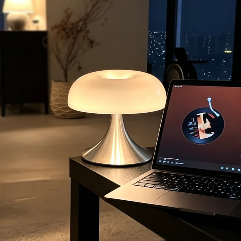Noma Mushroom Glass Table Lamp