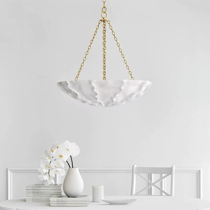 Velour Petal Sculptural Chandelier Glowryte