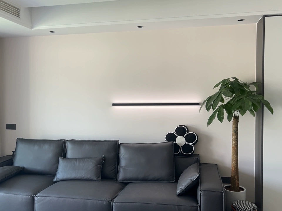 Slim Linear LED Wall Sconce Glowryte
