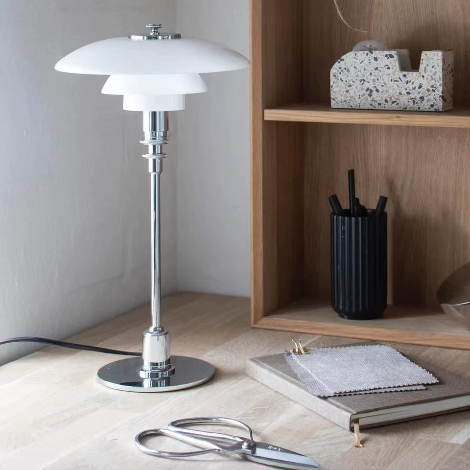 Dome Glass Table Lamp Glowryte