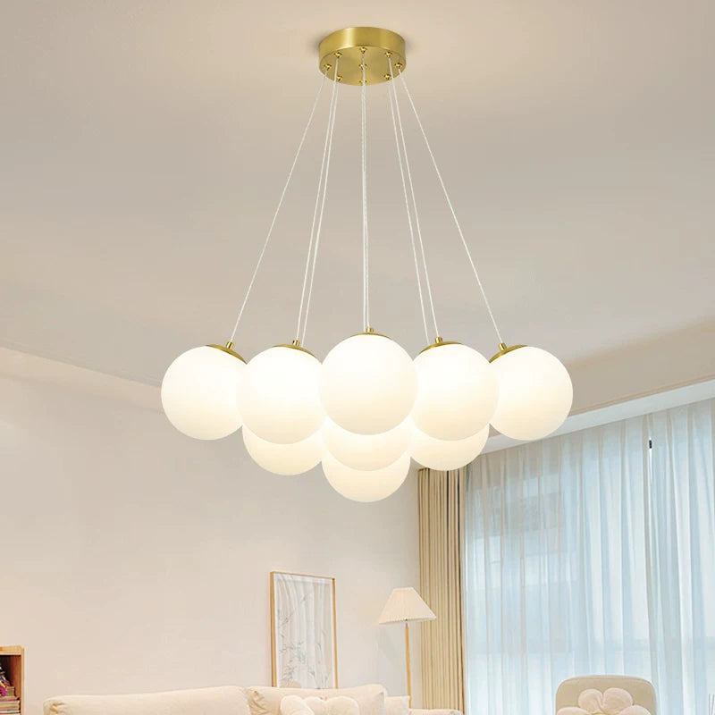 Orla Multi-Arm Globe Chandelier Glowryte