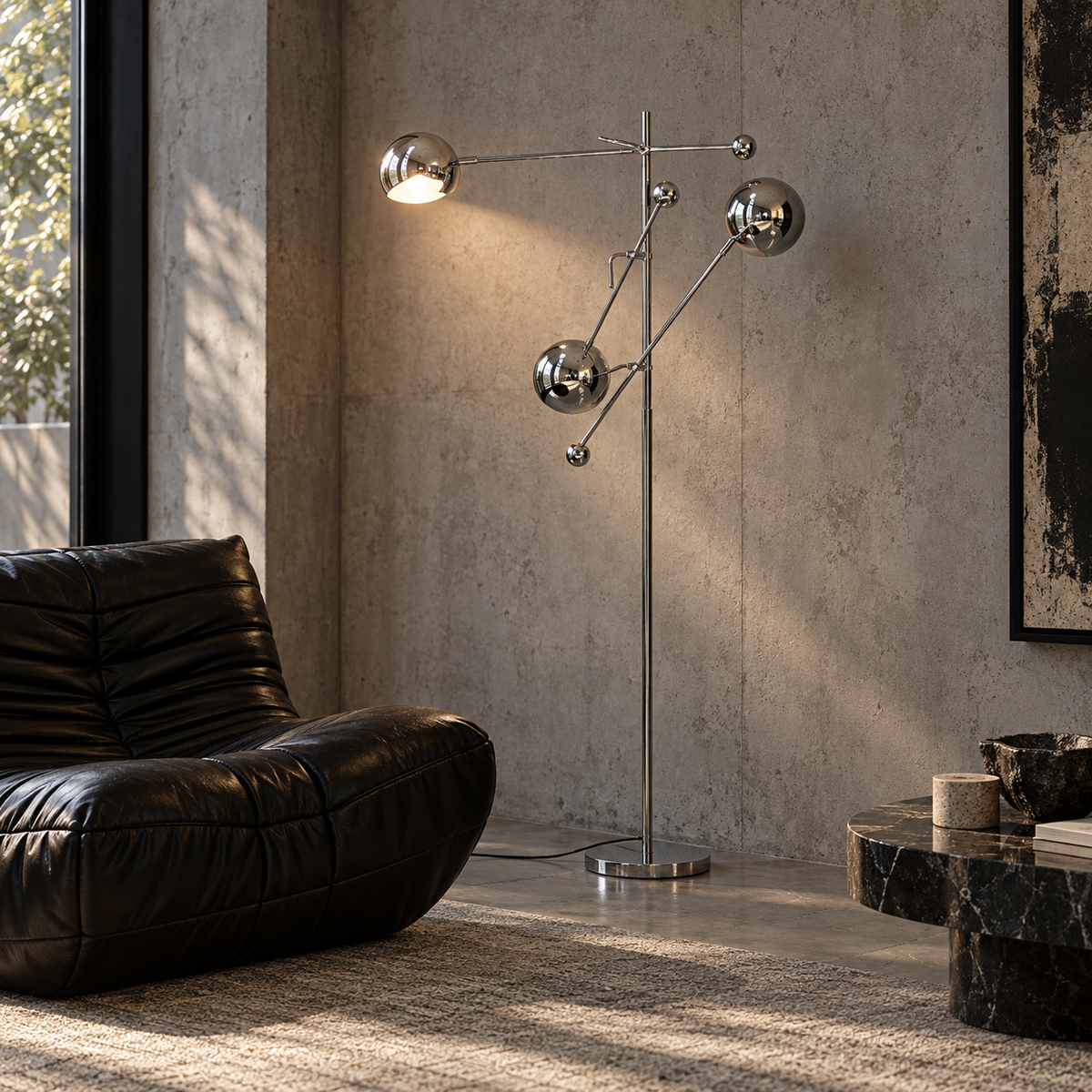 Bauhaus Living Room Sofa-Side Accent