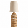 Paloma Woven Rattan Sculptural Floor Lamp Glowryte