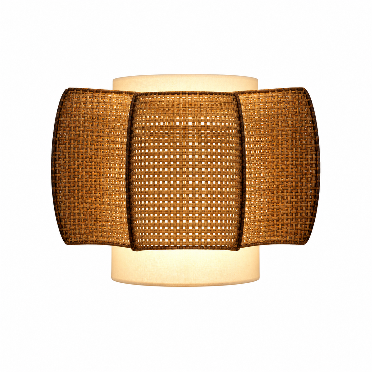 Paloma Woven Rattan Wall Sconce