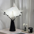 Shard Alabaster Table Lamp Dia 16.5” × 19.6“ (Dia 42 × 50 cm) Black Glowryte