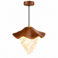 Pine Cone Pendant Light white Glowryte
