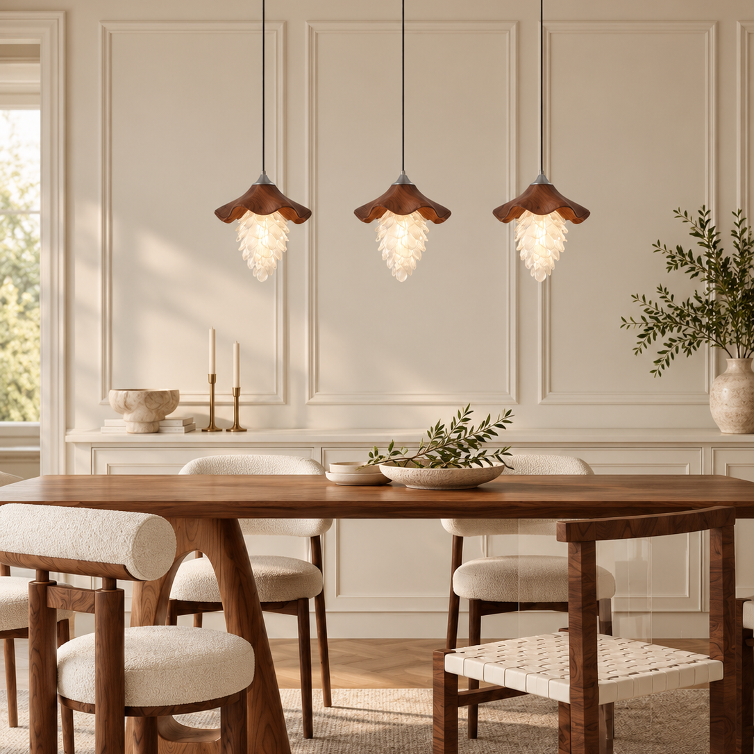 Pine Cone Pendant Light Glowryte