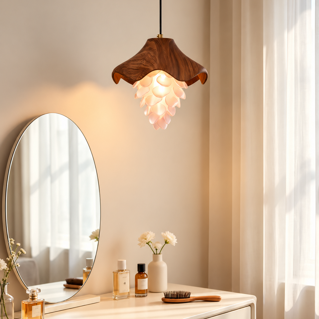 Pine Cone Pendant Light Glowryte