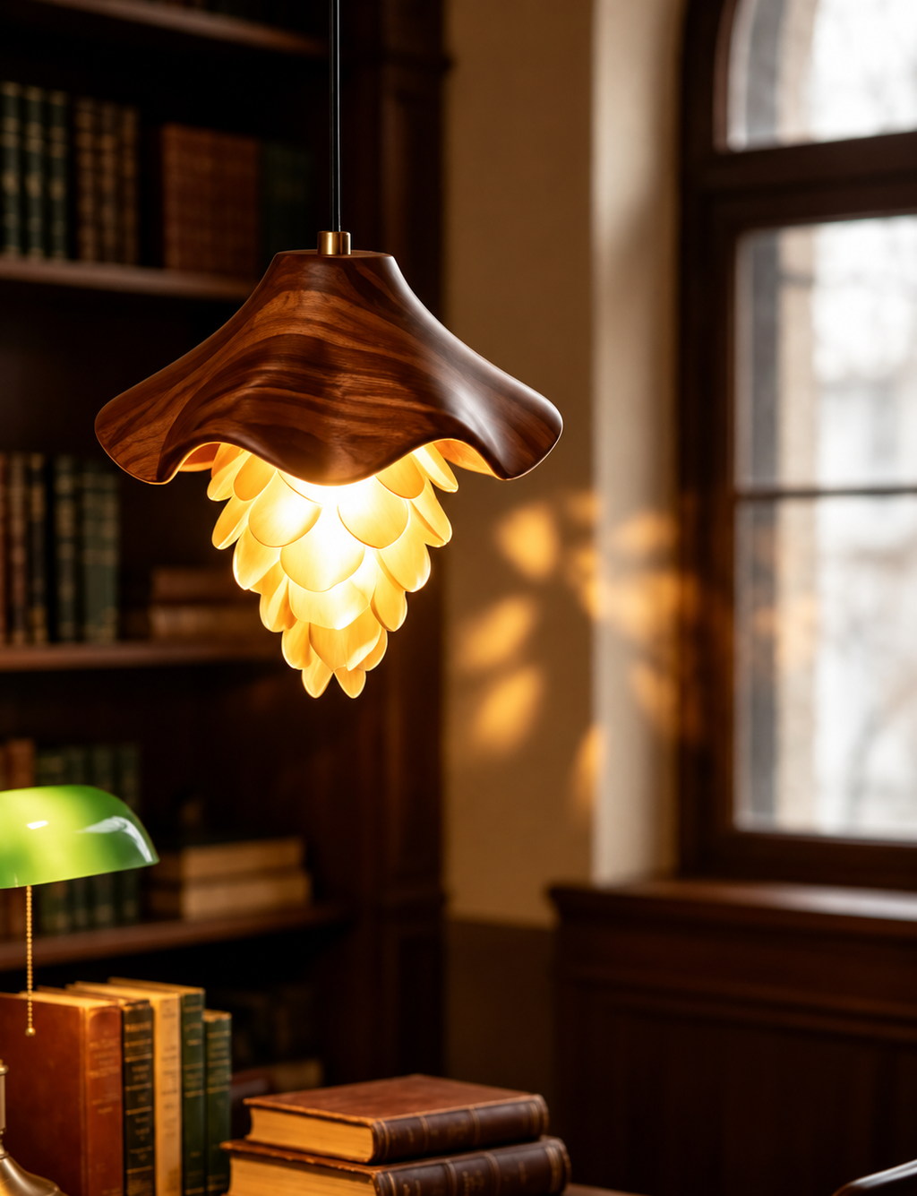 Pine Cone Pendant Light Glowryte