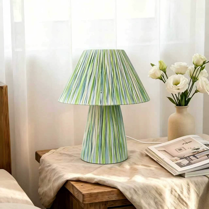 Raya Woven Gradient Table Lamp Glowryte