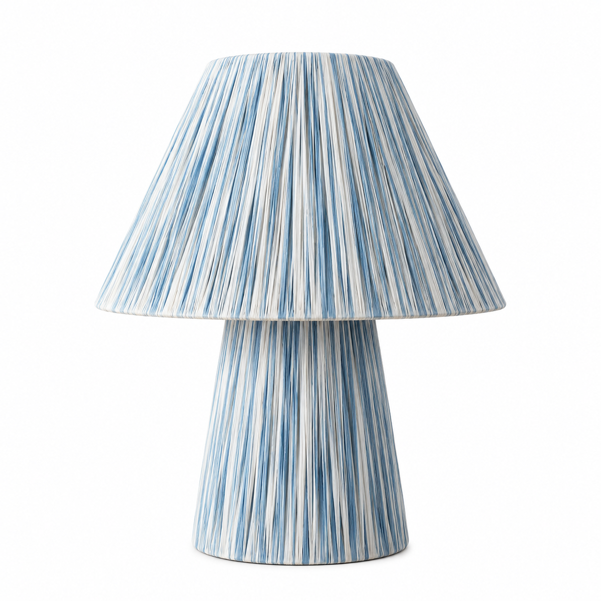 Raya Woven Gradient Table Lamp Ocean Blue Gradient Glowryte