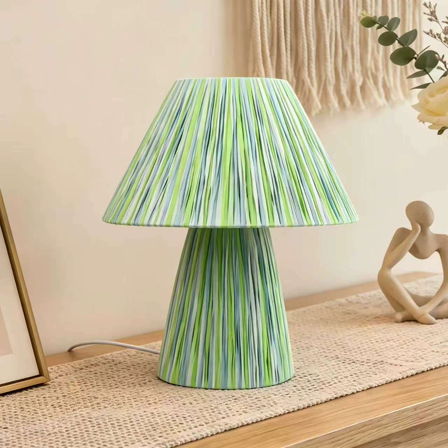 Raya Woven Gradient Table Lamp Glowryte