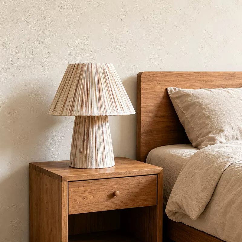 Raya Woven Gradient Table Lamp Glowryte