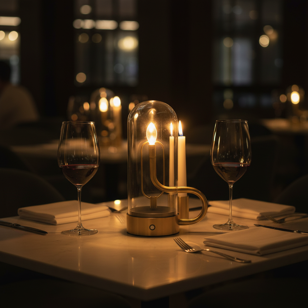 Lux Dome Candlelight Lamp Glowryte
