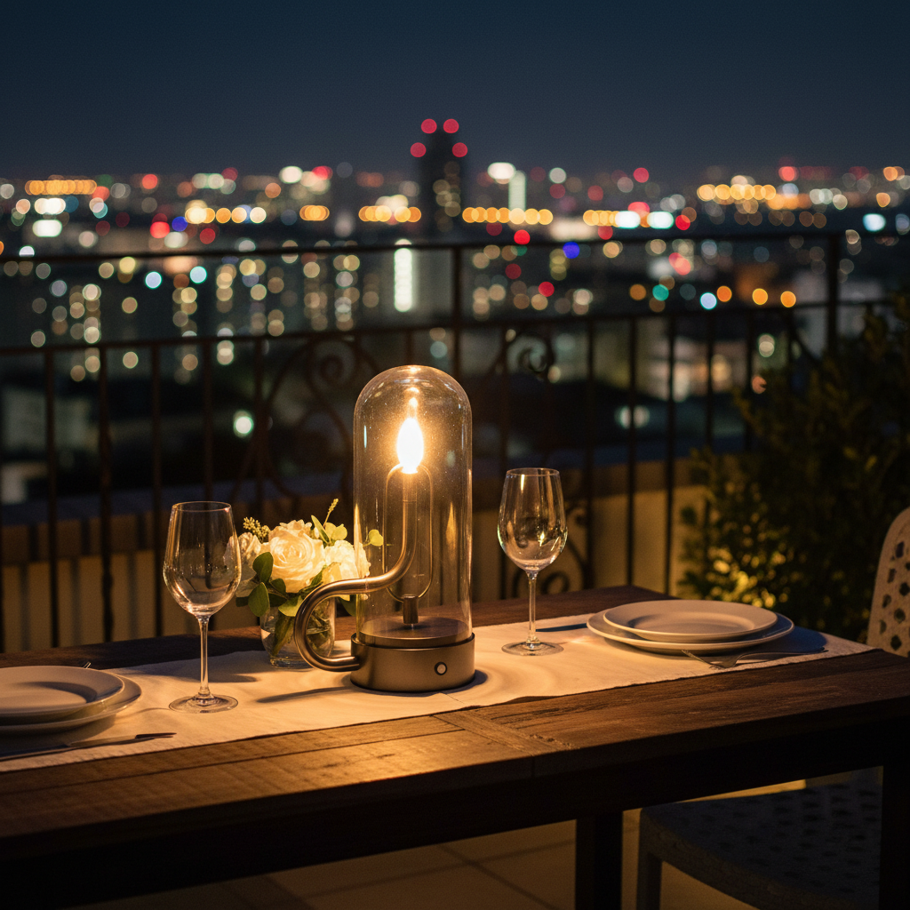 Lux Dome Candlelight Lamp Glowryte