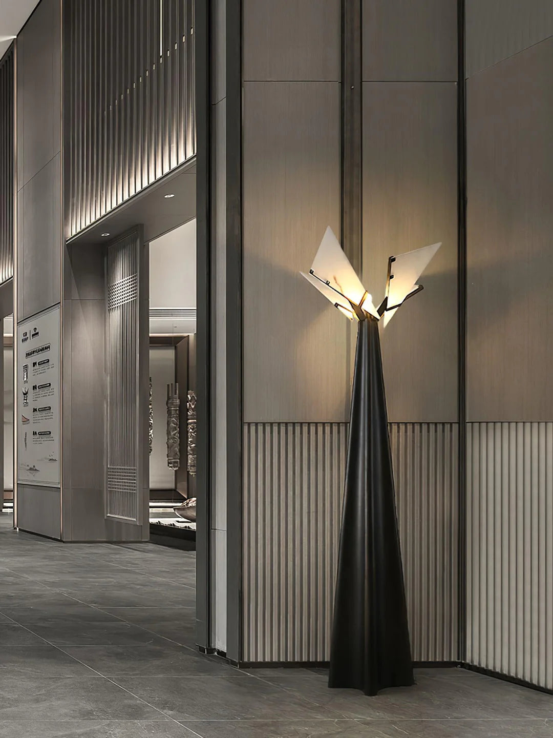 Noma Alabaster Floor Lamp