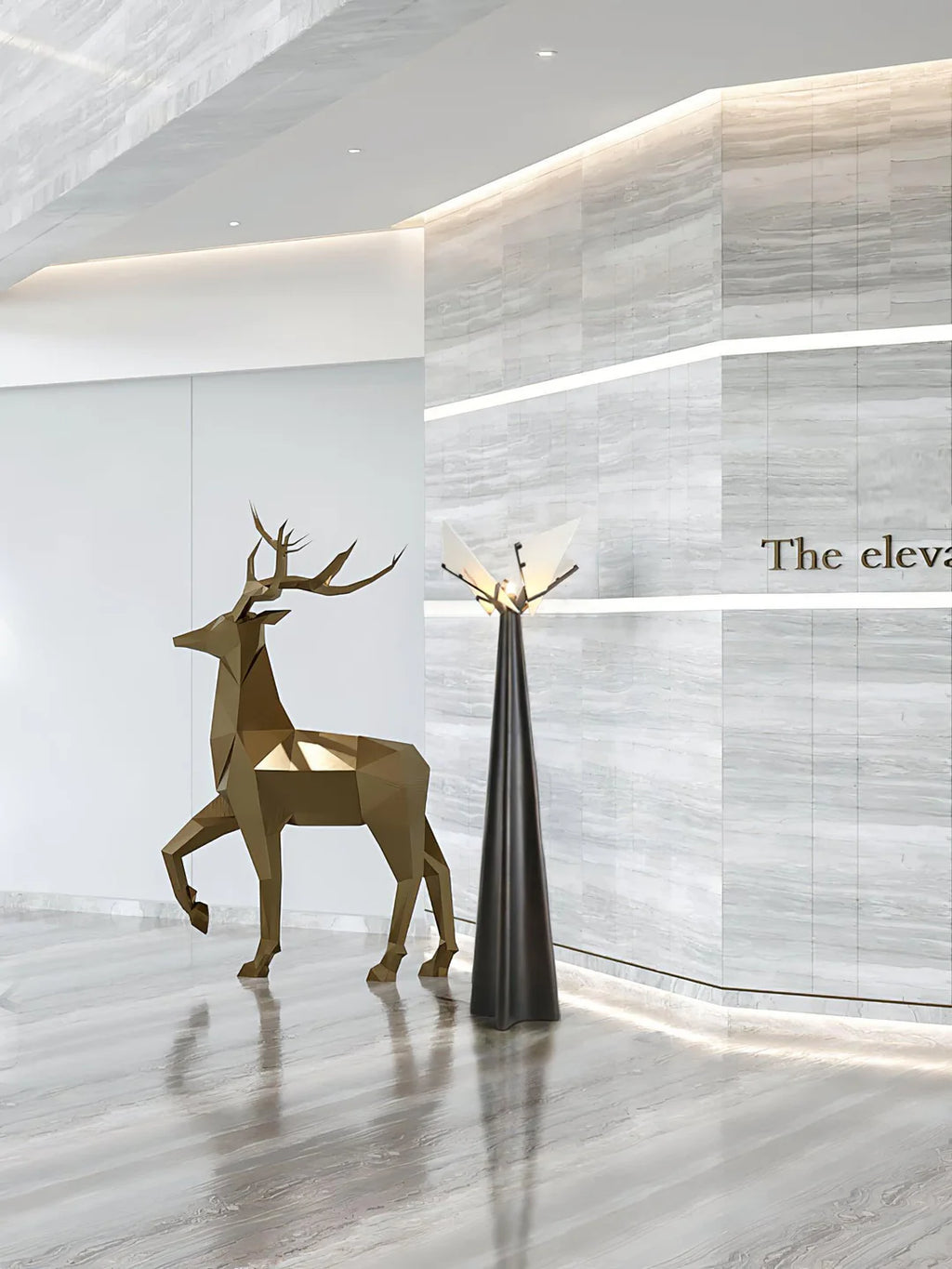 Noma Alabaster Floor Lamp