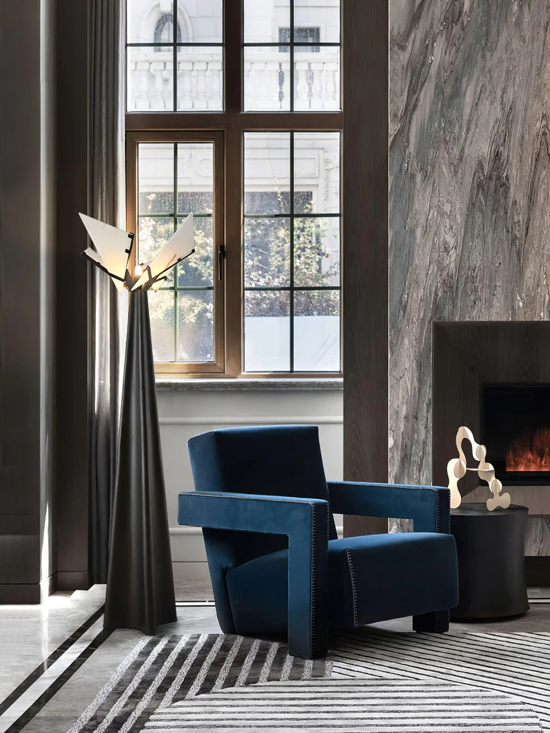 Noma Alabaster Floor Lamp
