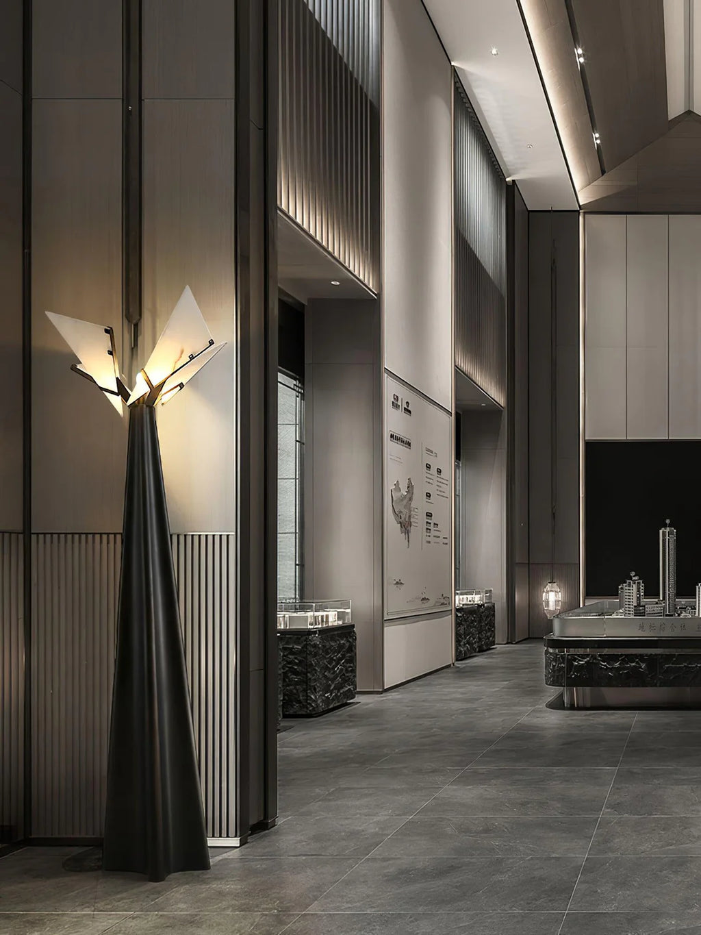 Noma Alabaster Floor Lamp