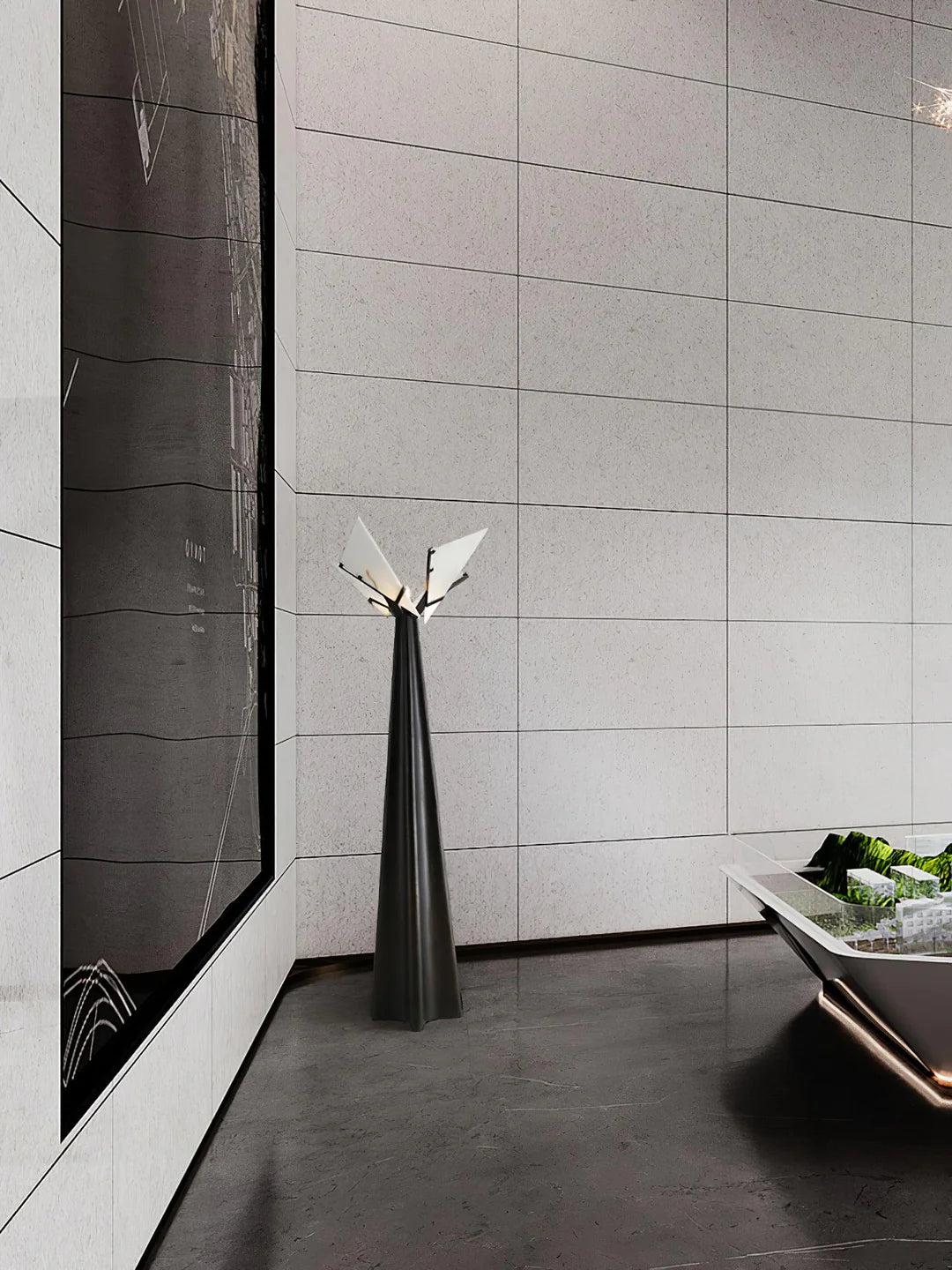 Noma Alabaster Floor Lamp