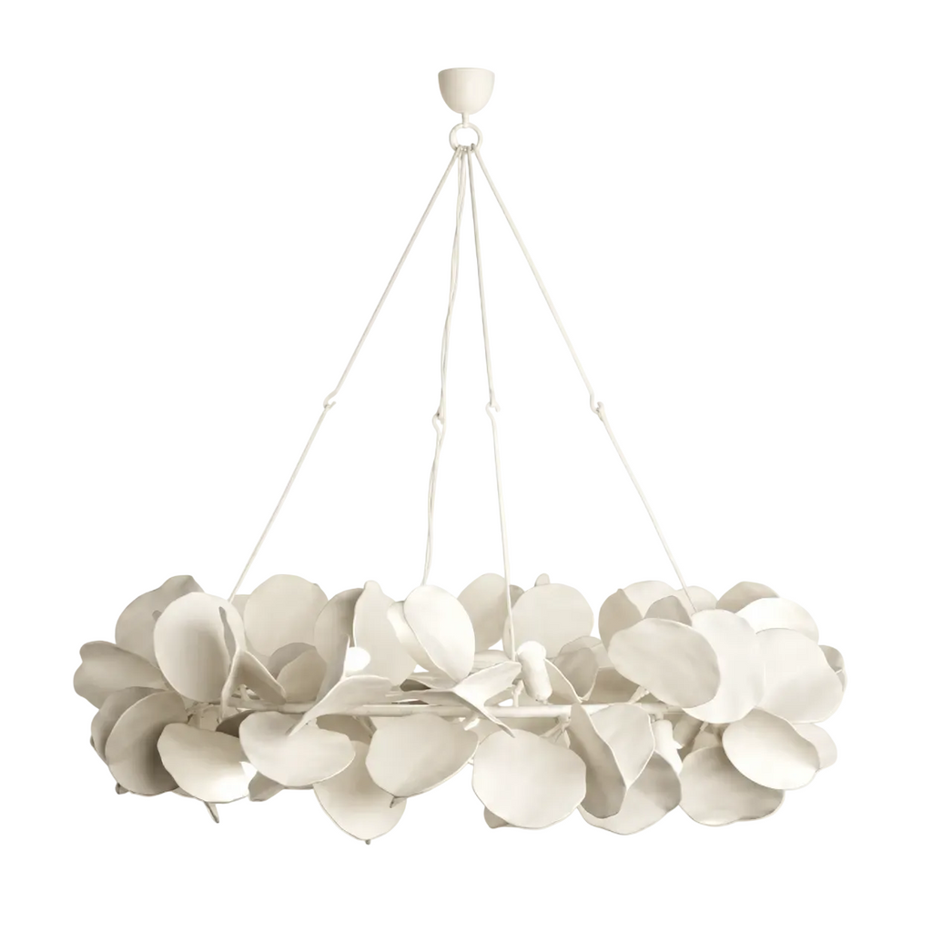Sculpted Petal Chandelier Dia 128 cm (50.4") × H 42 cm (16.6") Numbo