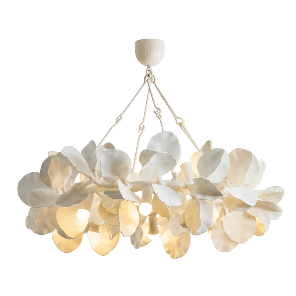 Sculpted Petal Chandelier Dia 98 cm (38.6") × H 35 cm (13.8") Numbo