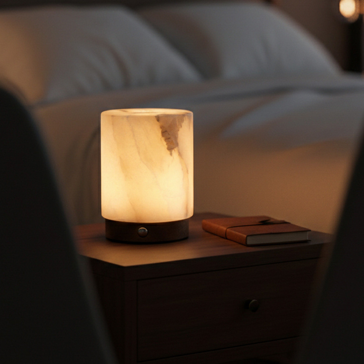 Bedside Nook Serene Amber Glow