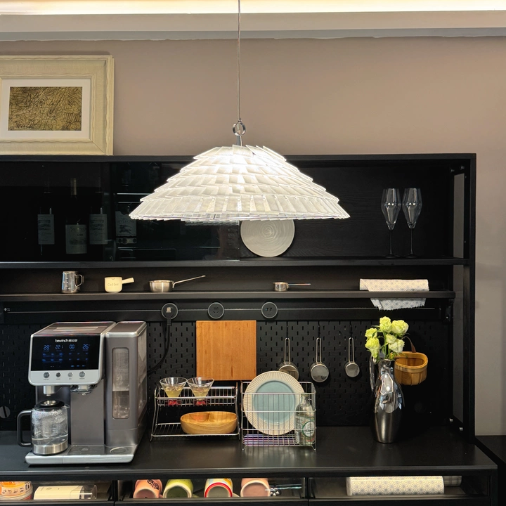 Seraph Tiered Acrylic Pendant Light Glowryte