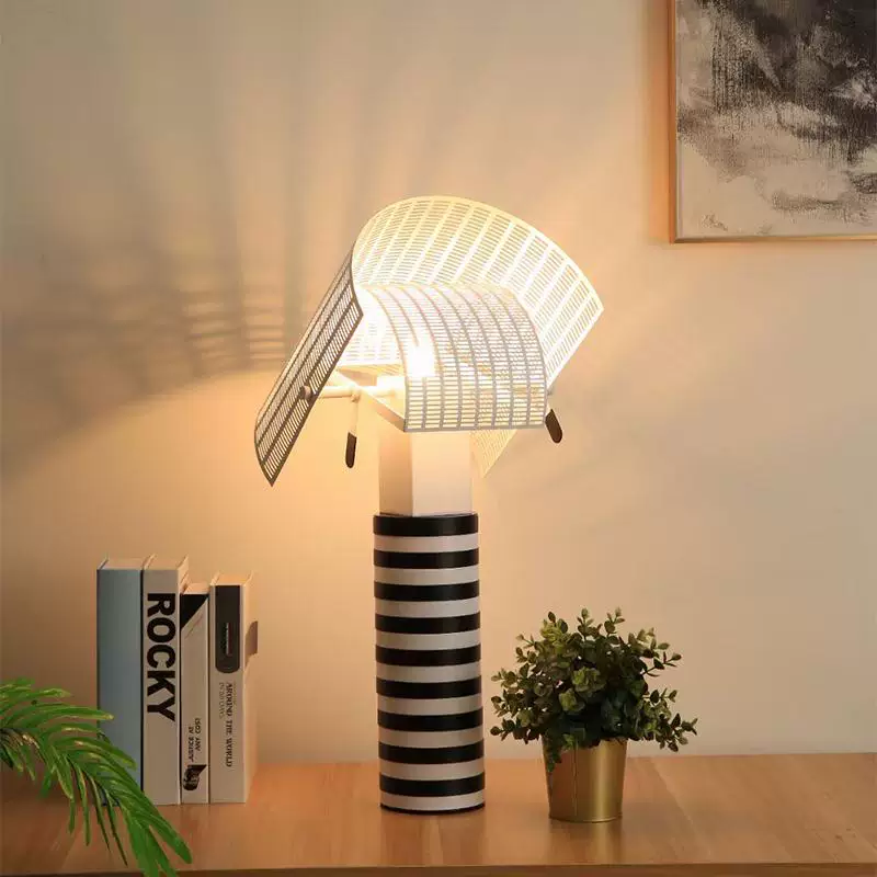 Shogun Striped Architectural Table Lamp Glowryte