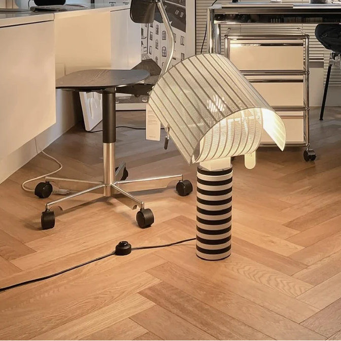 Shogun Striped Architectural Table Lamp Glowryte