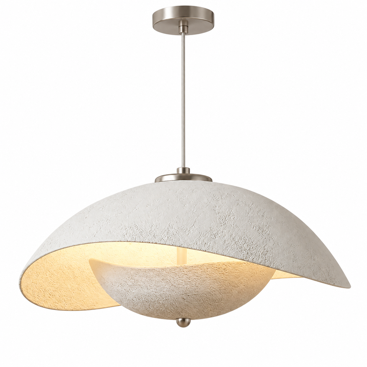 Sora Wave Aluminum Pendant Light